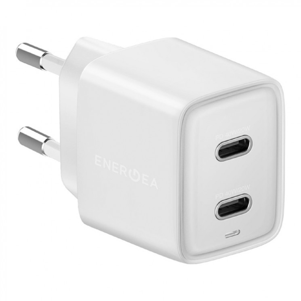 ENERGEA GaN Plus 40W Dual USB-C Port PD/PPS Wall Charger