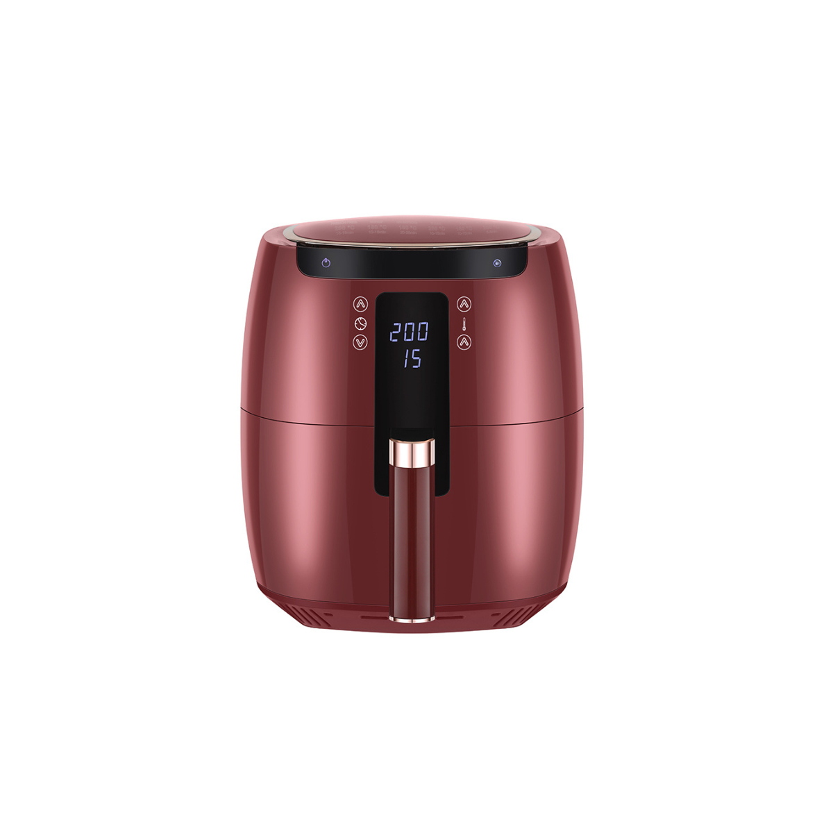 Swiss Pro+ Digital Air Fryer - Stainless Steel - Red - 7L - 1750W SP-DAF7LR