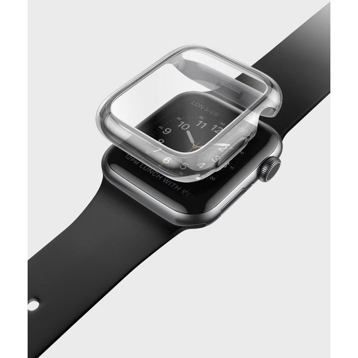 UNIQ Garde Hybrid Apple Watch Series 4-6 Case With Screeen Protection 44MM (Clear)