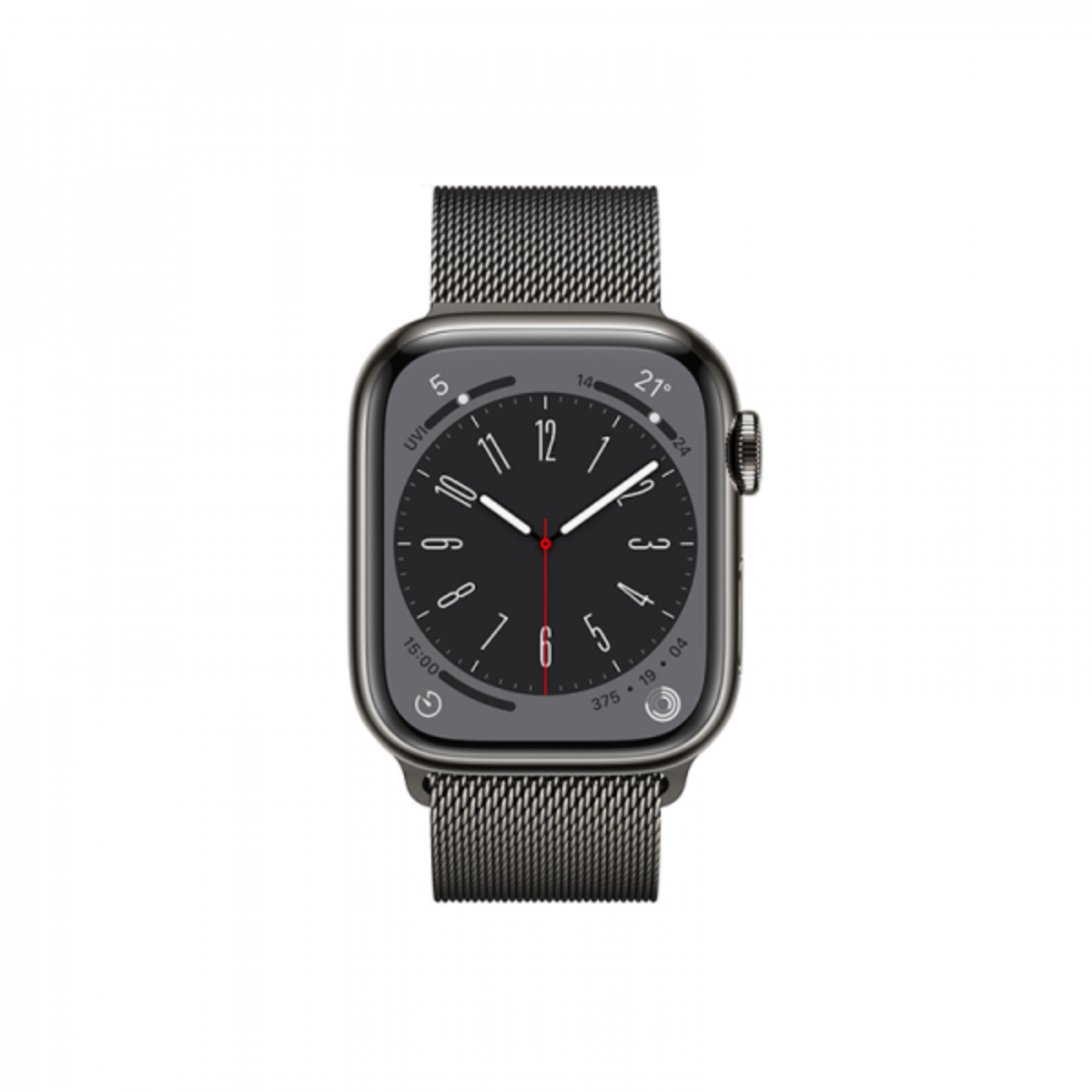 WIWU Milanese Magnetic Watch Band Compatible With 42-44-45-49 mm size Watch Band, Stainless Steel Braided Material, Sweatproof & Waterproof