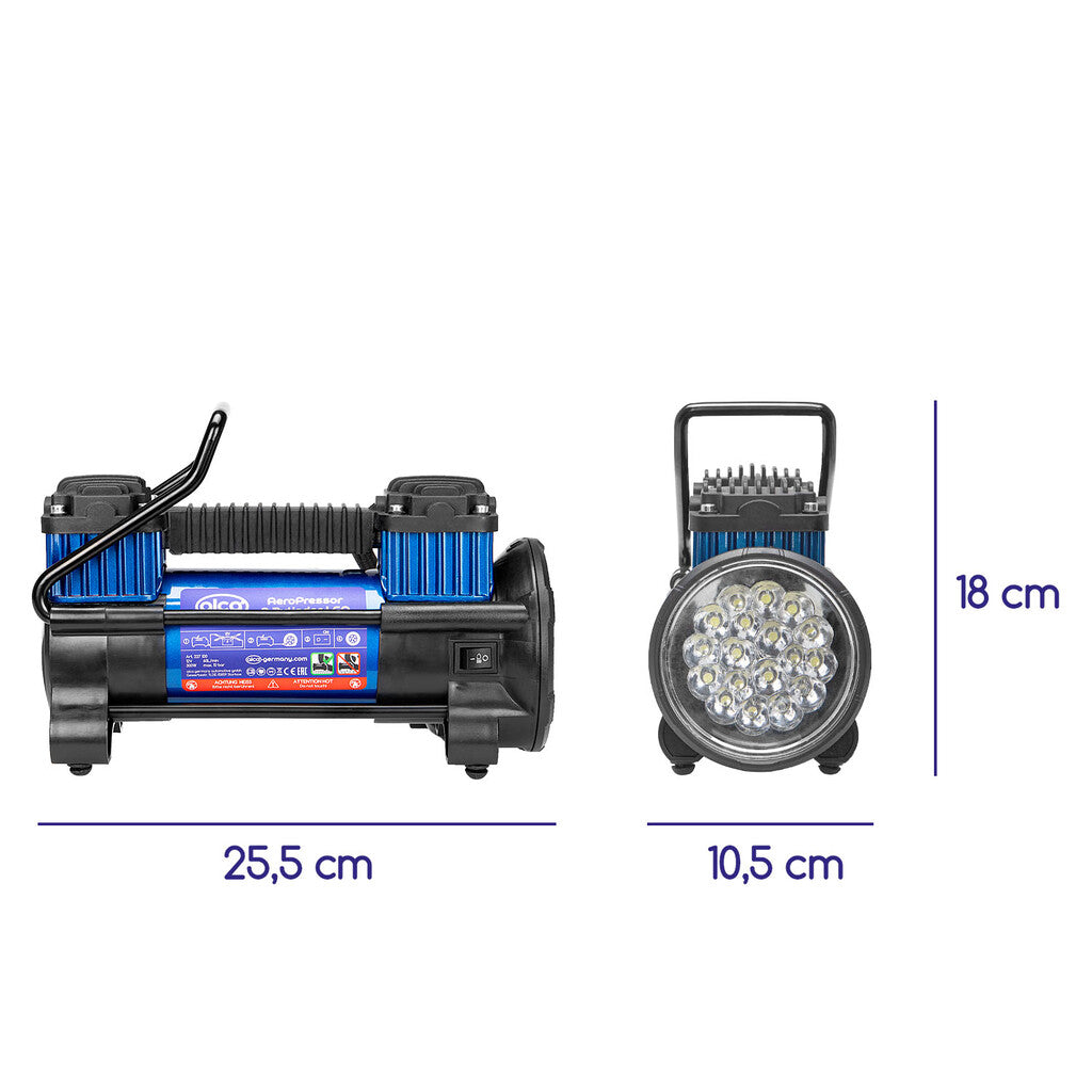 alca® AeroPressor 2 Zylinder Air Compressor