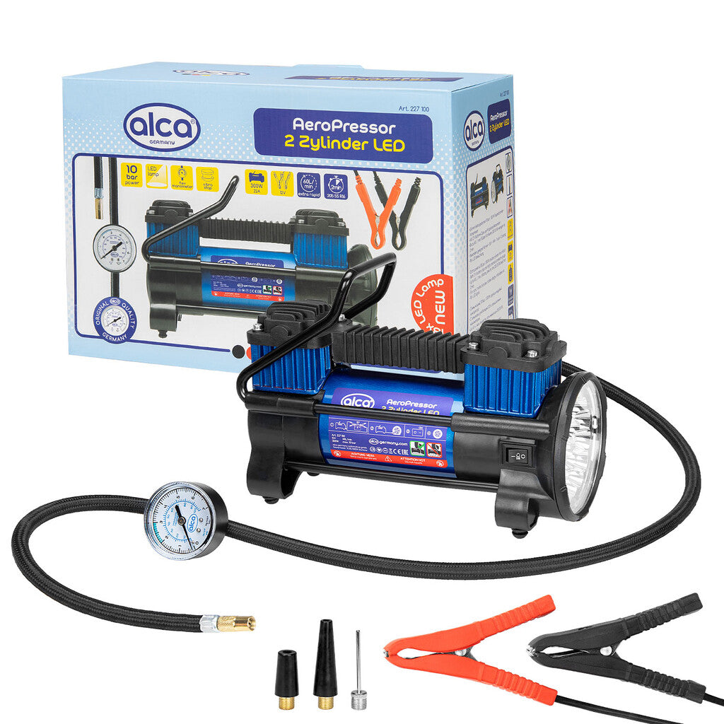 alca® AeroPressor 2 Zylinder Air Compressor
