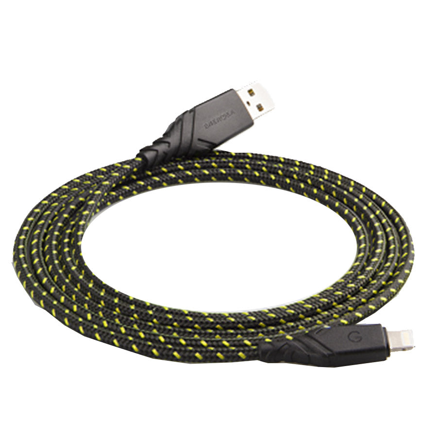 ENERGEA DURAGLITZ ,  iPhone Lightning Cable MFI 1.5M-LIME