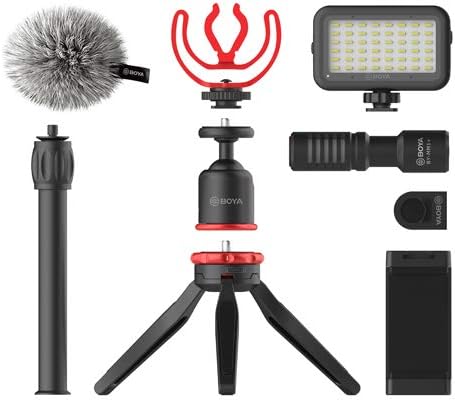 BOYA Vlogging Kit for smartphone & DSLRs – VG350