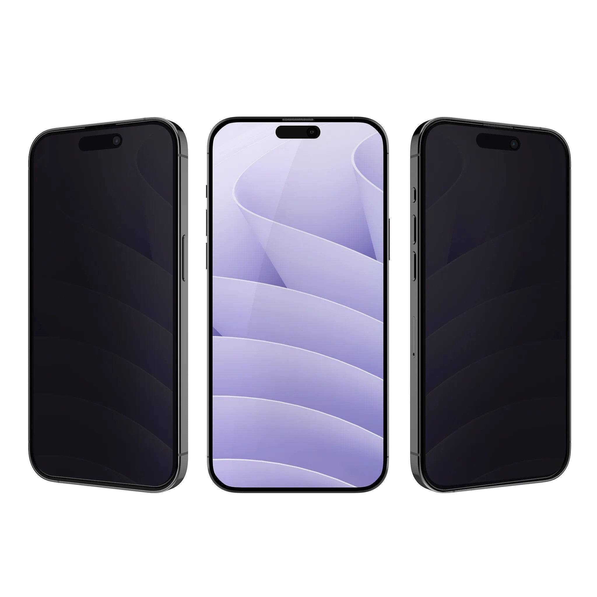 JCPAL Preserver Privacy Glass Screen Protector iPhone 16 Pro Max
