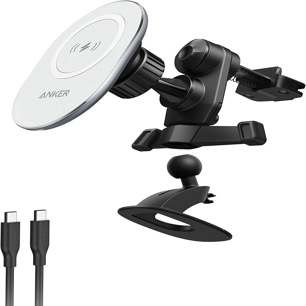 Anker Car Mount Charger, PowerWave Magnetic Car Charging Mount