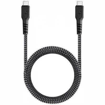 ENERGEA FIBRTOUGH USB-C To USB-C 5A Fast Charging Cable 1.5M
