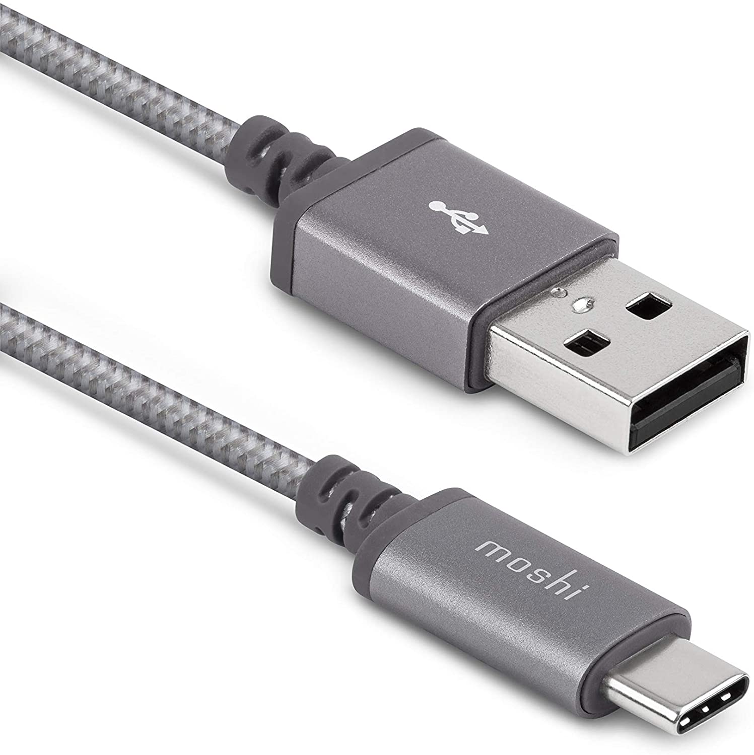 Moshi USB-C to USB-A Cable -Titanium Gray 1.5M