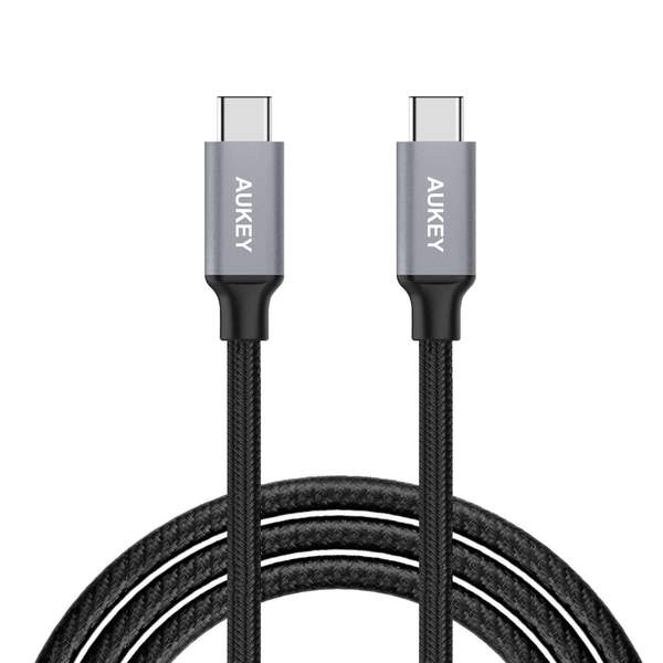 Aukey USB-C to USB-C Cable 2m-Grey