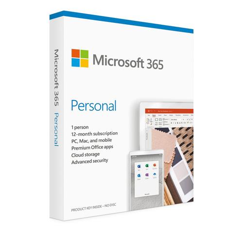 Microsoft Office 365 Personal (1-User License, 12-Month Subscription)