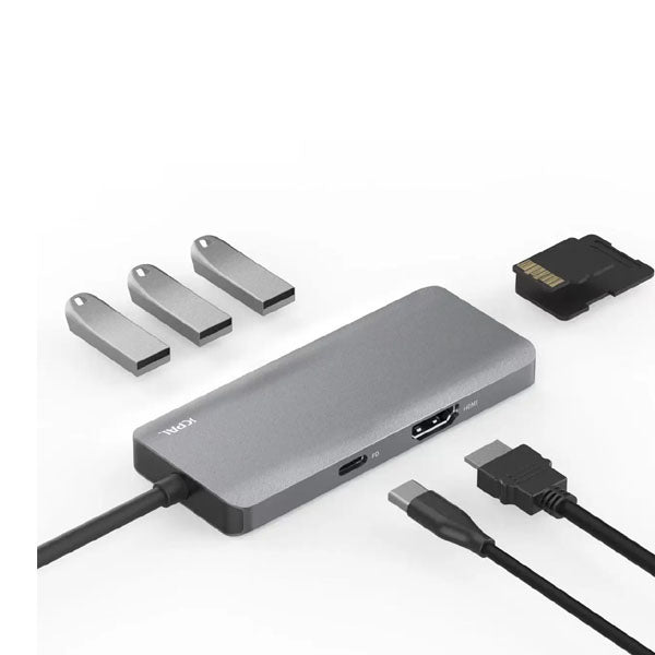 JCPal Linx USB-C 7in1 Hub