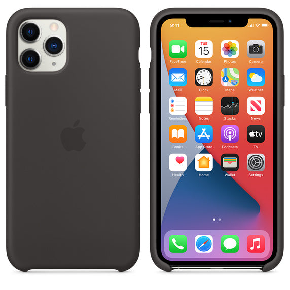 Apple iPhone 11 Pro Silicone Case Black