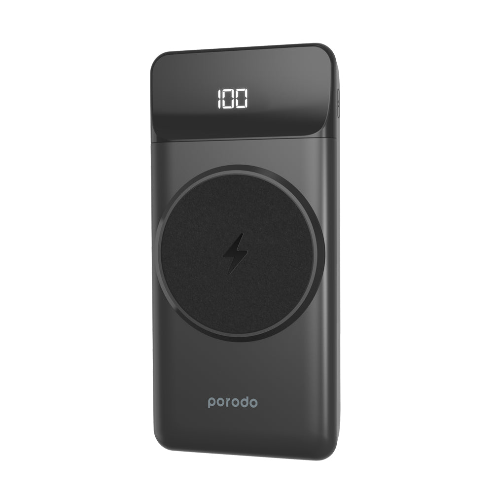 Porodo Portable MagSafe/Wireless Power Bank 10000mAh