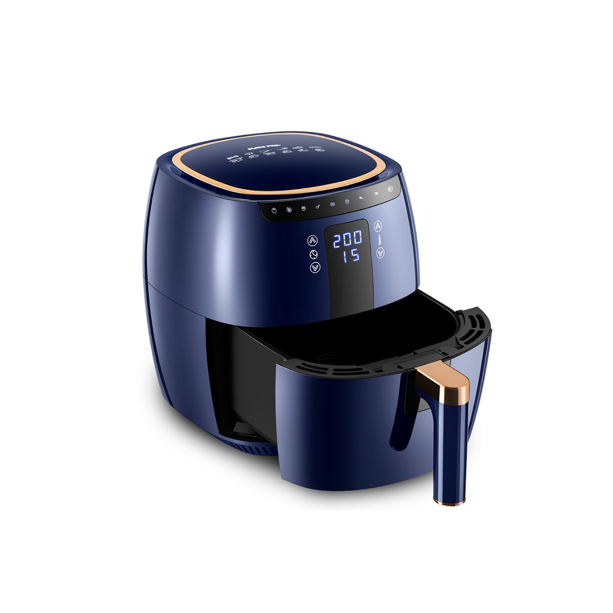Swiss Pro+ Digital Air Fryer - Stainless Steel - Blue - 7L - 1750W SP-DAF7LDB