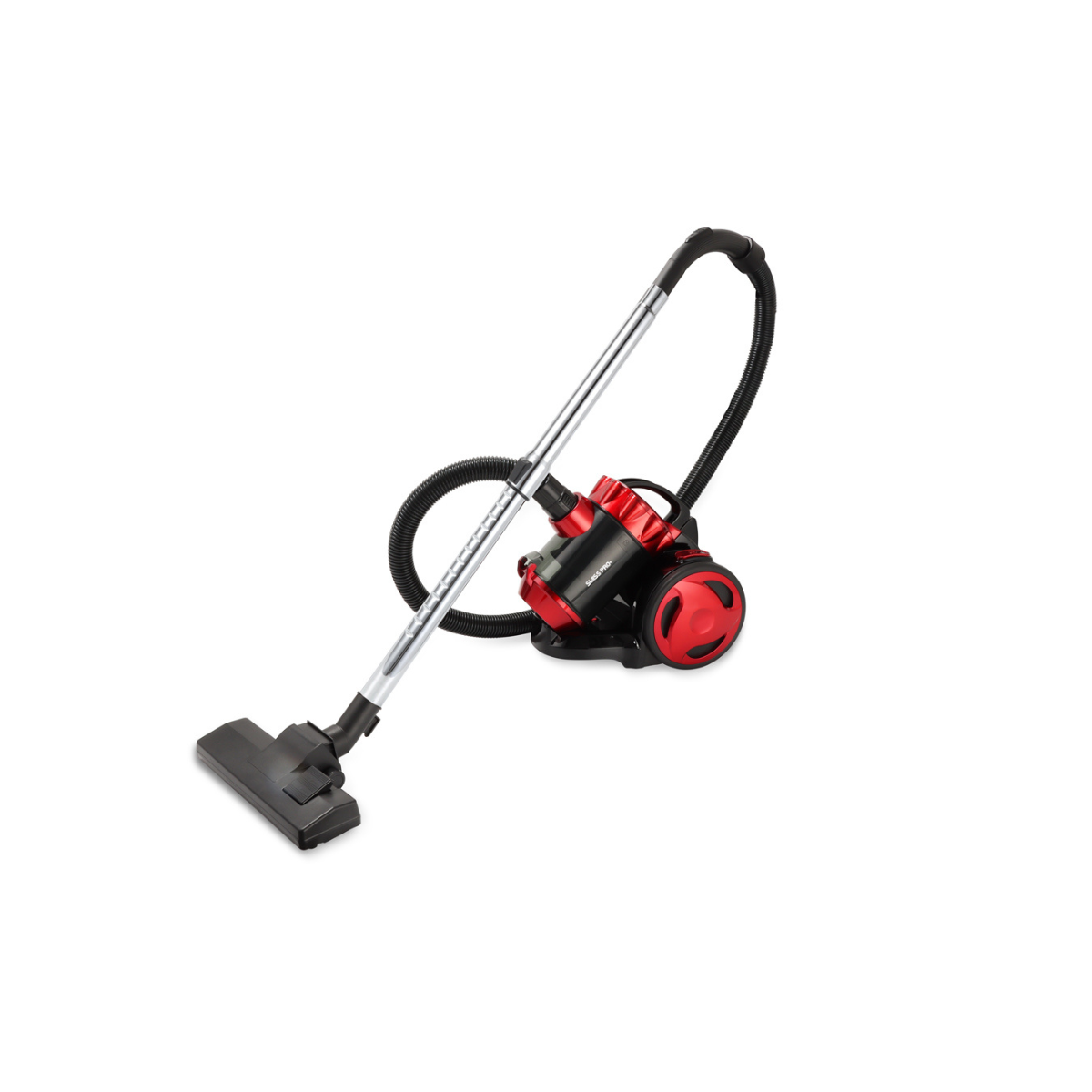Swiss Pro+ Bagless Vacuum Cleaner - Floor - Pet Hair- without Bag - 1600 W - with 3L Dust Capacity - Black & Red SP-VC850W