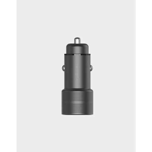 ENERGEA ALU DRIVE 2 Q3 QC3.0 DUO USB ALUMINIUM CAR CHARGER-GUNMETAL