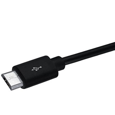 Duracell 2 m Charge and Sync Cable with Micro-USB Connector - Black
