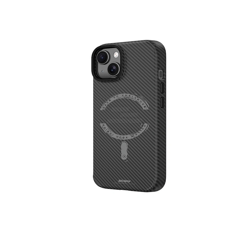 WIWU Kabon Texture Magnetic phone case iPhone 15 Pro Max