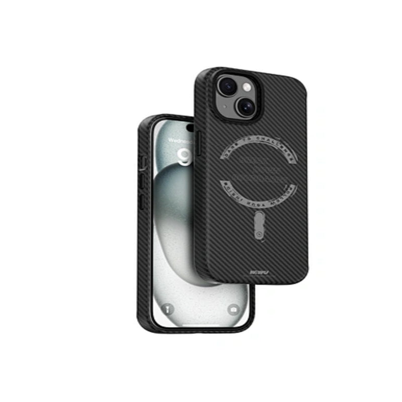 WIWU Kabon Texture Magnetic phone case iPhone 15 Pro Max