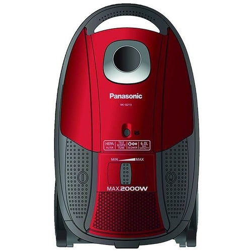 Panasonic Canister Vacuum Cleaner Red - MC-CG713      HEPA Filter ensures that your home remains clean and fresh after cleaning. It captures and re
