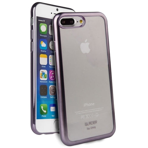 Uniq Glacier Frost Case for iPhone 7 Plus/8 Plus - Gun Metal