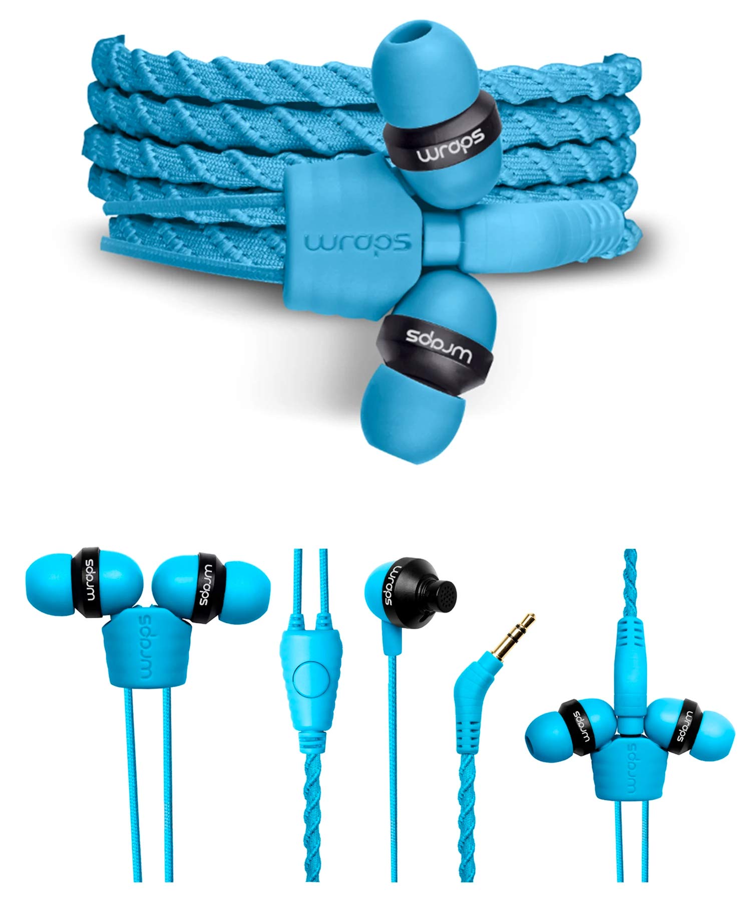 WRAPS CLASSIC WITH MIC BLUE TALK LAGOON