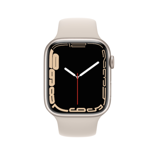 Apple Watch Series 7 GPS, Aluminium Case with Sport Band