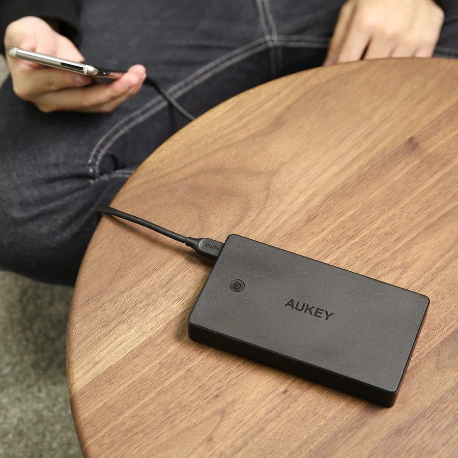 Aukey PB-T10 V3 20000mAh Qualcomm Quick Charge 3.0 Power Bank with FCP