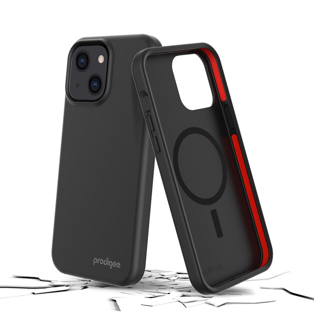 Prodigee Safetee Smooth + Mag Black for iPhone 13