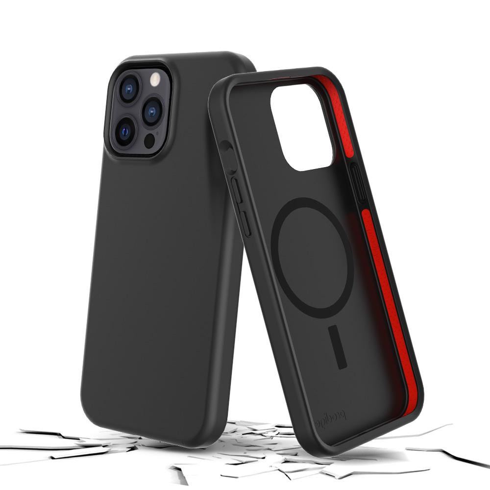 Prodigee Safetee Smooth + Mag Black for iPhone 13 Pro Max