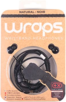 WRAPS LEATHER WITH MIC BLACK NOIR