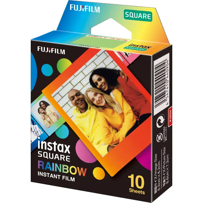 INSTAX  SQUARE RAINBOW Film