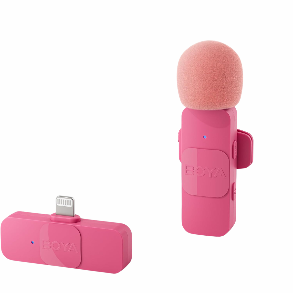 BOYA 2.4G wireless mic kit ( BY-V10 ) PINK - Type C