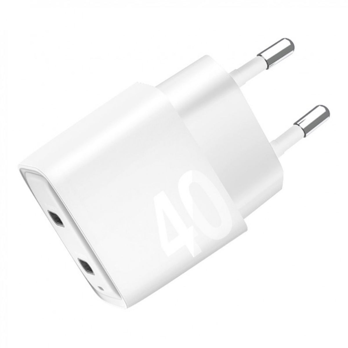 ENERGEA GaN Plus 40W Dual USB-C Port PD/PPS Wall Charger
