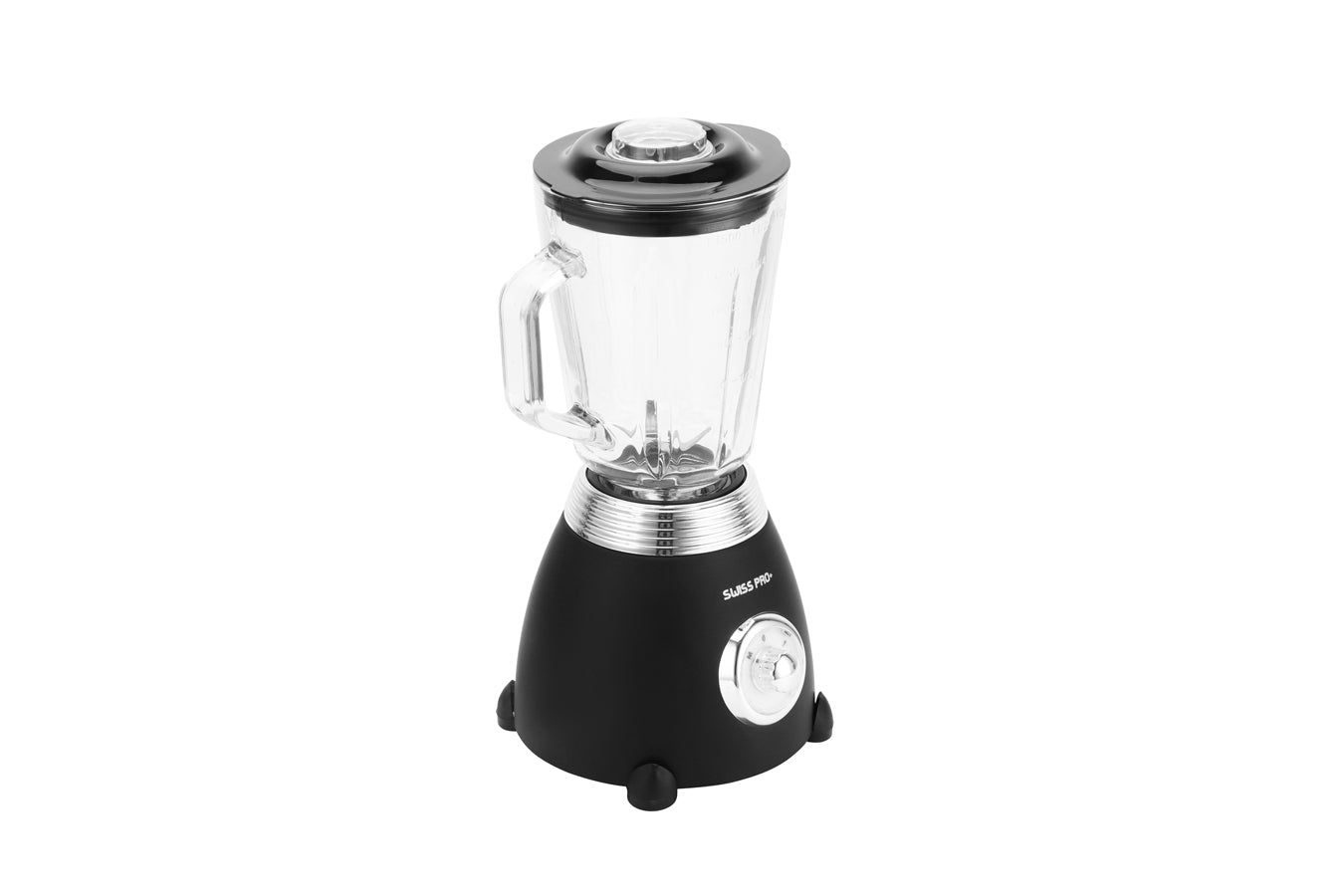 Swiss Pro+ Blender 1.5L - Glass Jar - 2 speeds with pulse - 850 W - Black SP-BL850WB