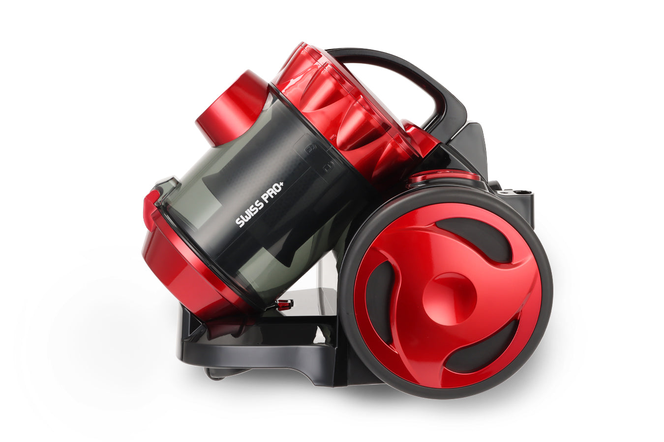 Swiss Pro+ Bagless Vacuum Cleaner - Floor - Pet Hair- without Bag - 1600 W - with 3L Dust Capacity - Black &amp; Red SP-VC850W
