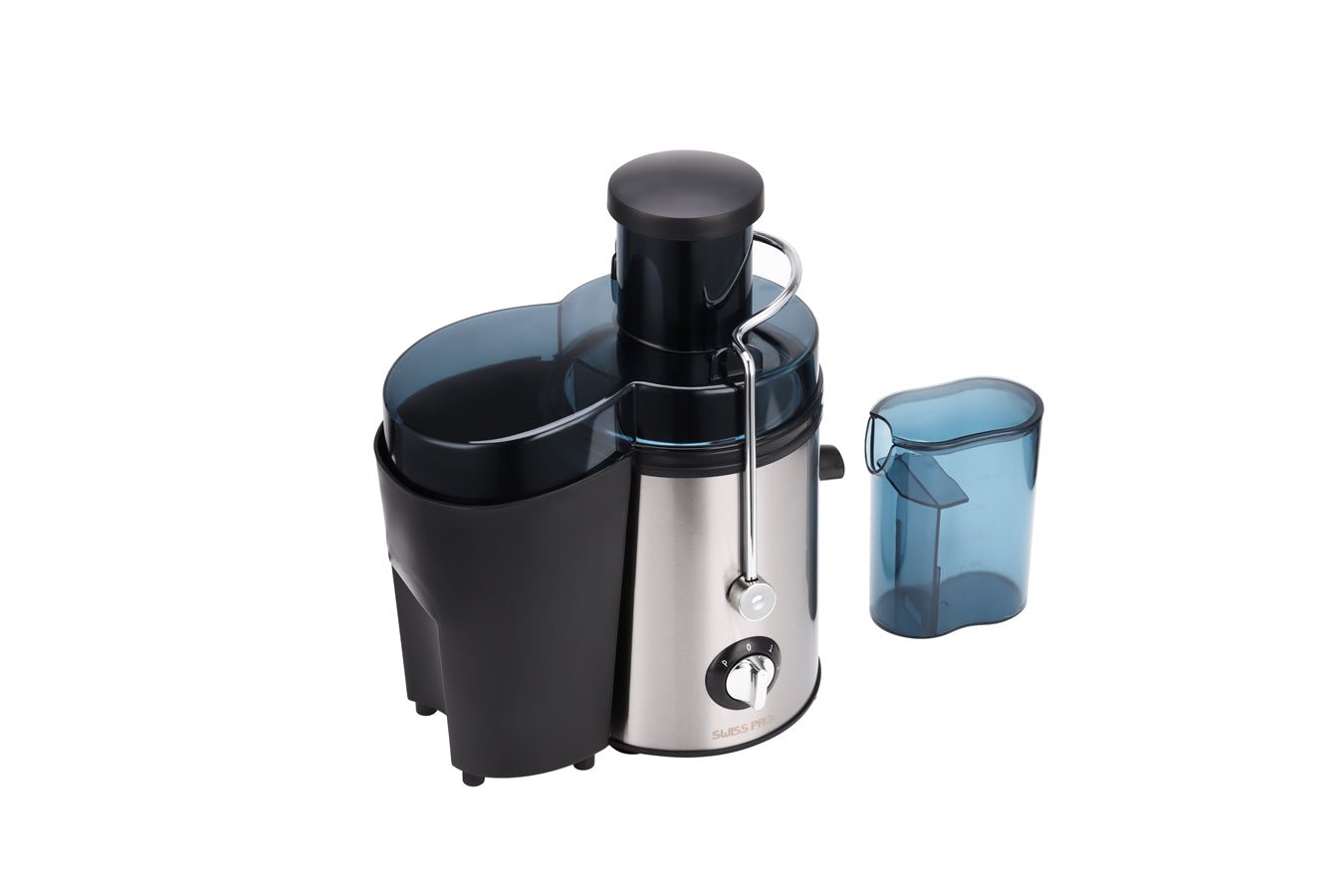 Swiss Pro+ Juice Extractor - For Fruits and Vegetables - Centrifuge - Stainless Steel - 450 W SP-PEJ1000