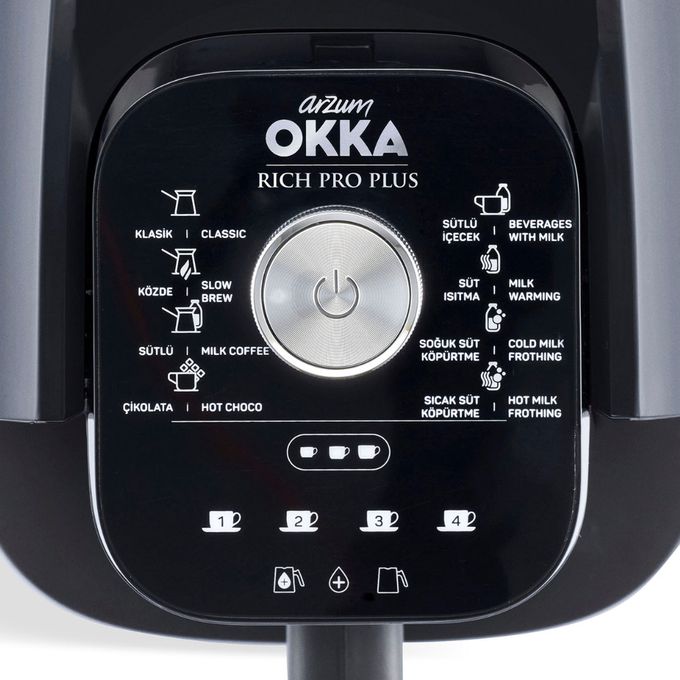 Arzum OKKA RICH PRO PLUS TURKISH COFFEE MACHINE 1.3-LITER