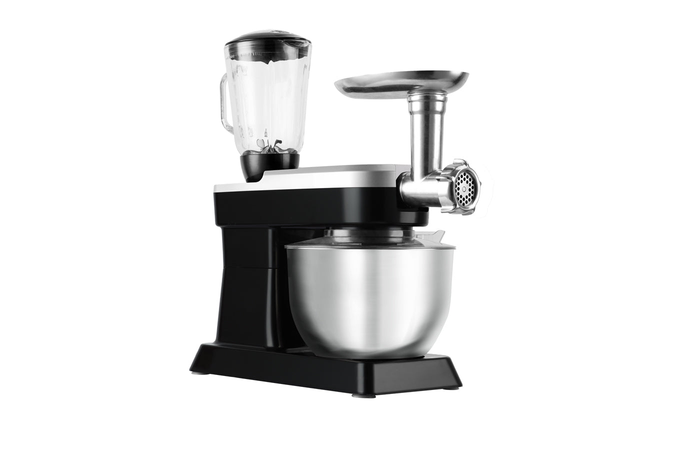 Swiss Pro+ Powerful 3 in 1 Food Processor 6.3L - Blender, Meat Grinder, Mix - Food Processor - Black - 1500W SP-PKM1900B