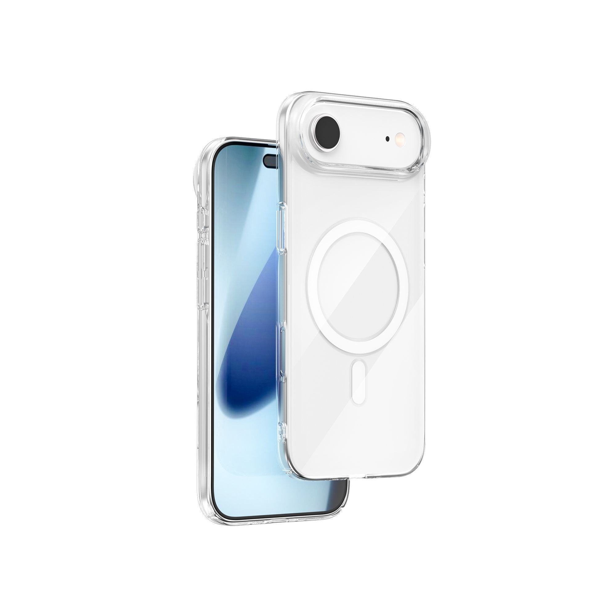 WIWU iPhone 17 Air Compatible Case M-safe Charging Enabled YXK-207 Invisible Pro Hard PC Cover Transparent