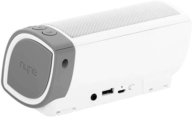Nyne CRUISERGRN Cruiser Bluetooth Speaker - White Gray