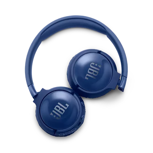 JBL TUNE 600BTNC Wireless, on-ear, active noise-cancelling headphones.