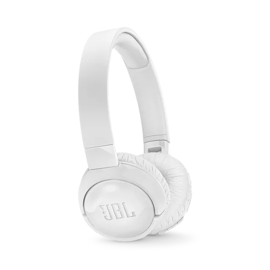 JBL TUNE 600BTNC Wireless, on-ear, active noise-cancelling headphones.