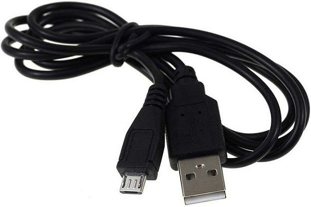Duracell Micro USB sync &amp; charger cable 1m Black