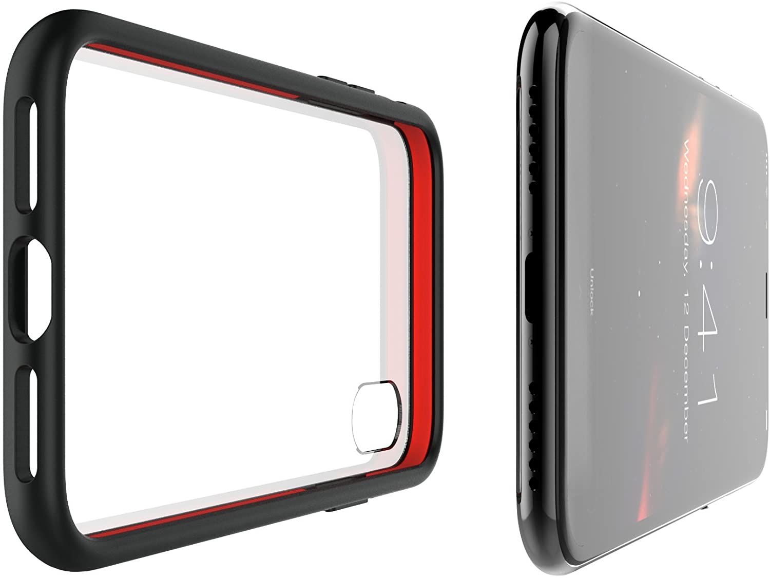Prodigee - Safetee Slim Black for iPhone X/Xs