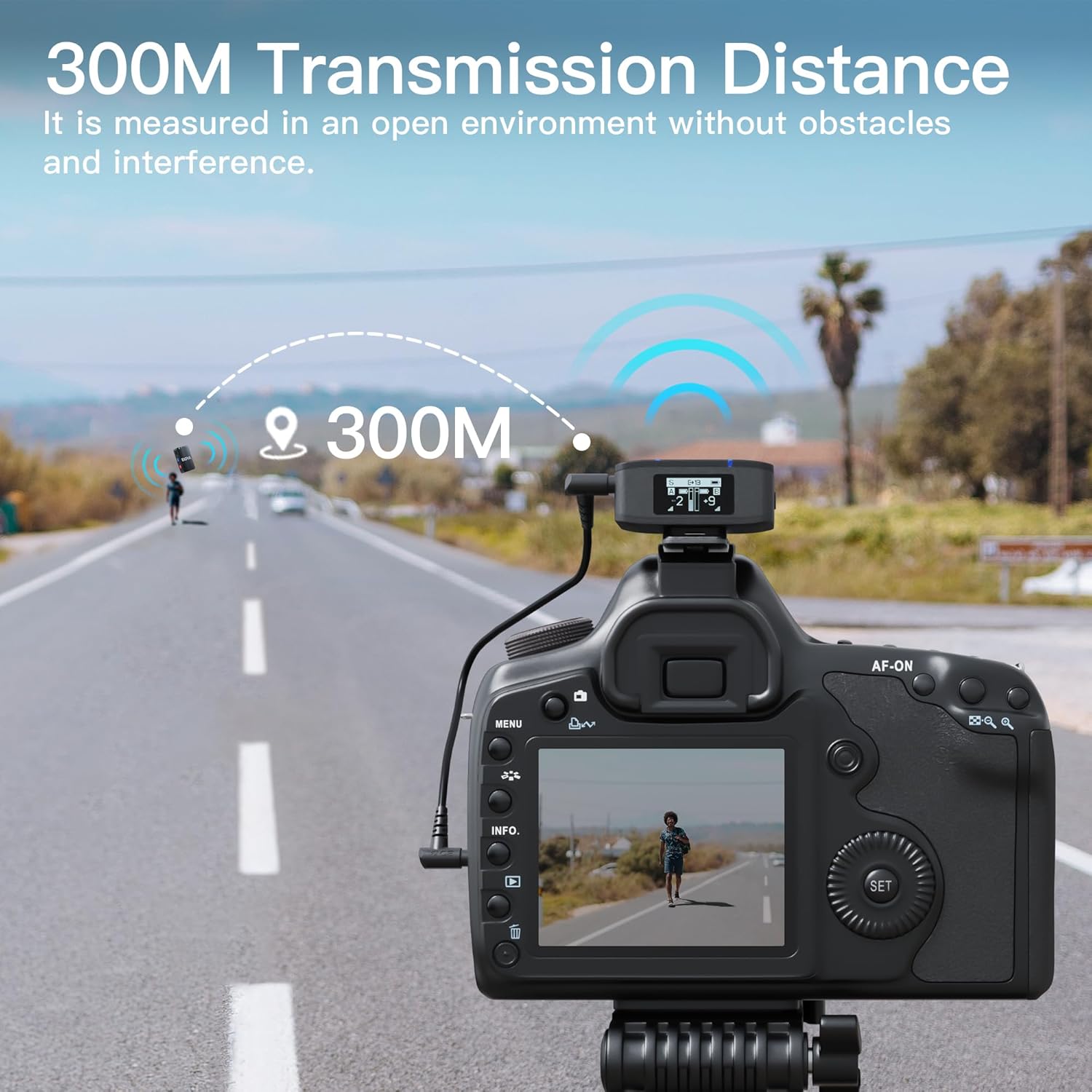 BOYA BOYAMIC Wireless Lavalier Microphone for iPhone Android Type C Smartphone DSLR Camera, Onboard Recording.