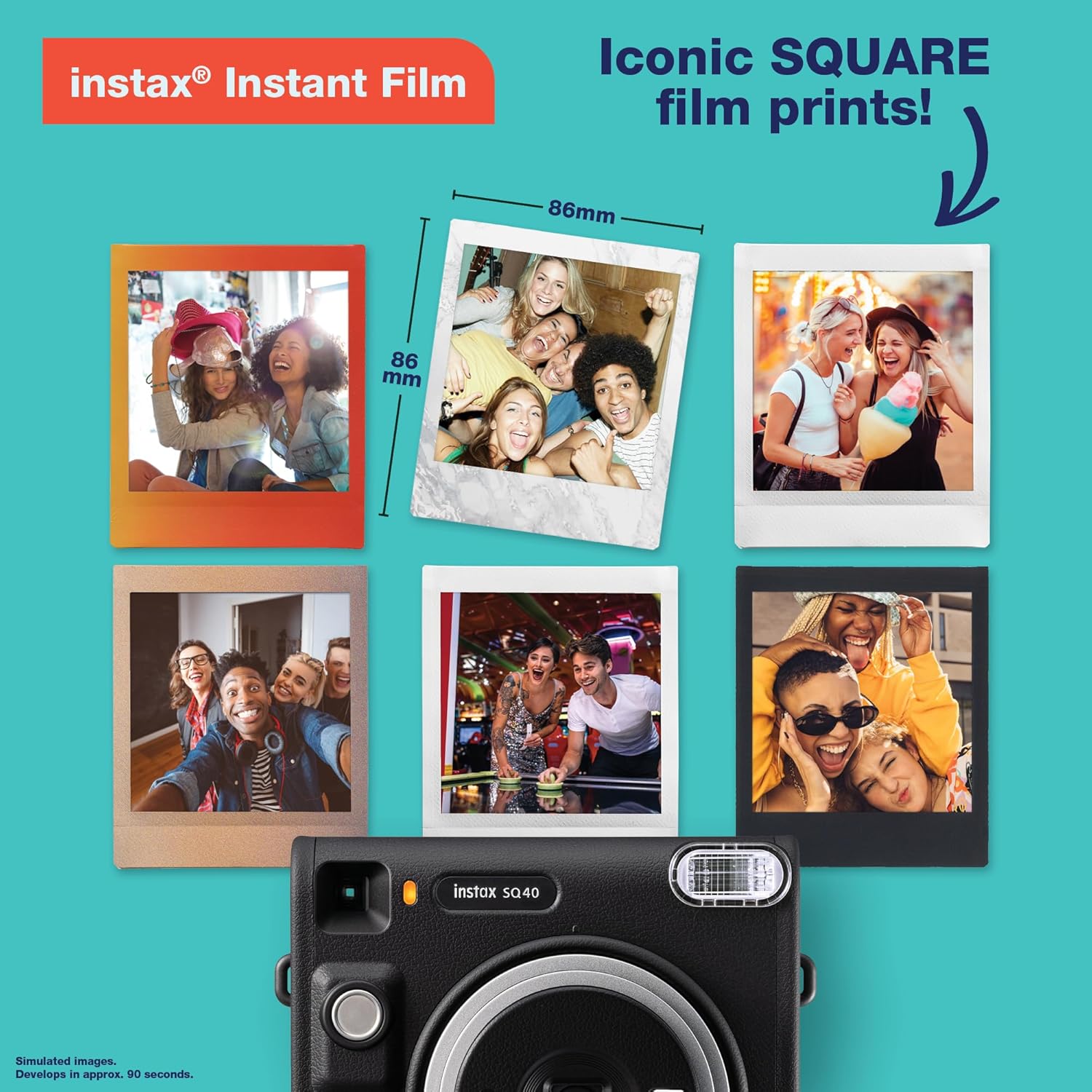 Fujifilm Instax Camera SQUARE SQ 40
