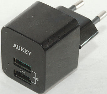 Aukey 2-Port Adaptive Charging USB Travel Charger