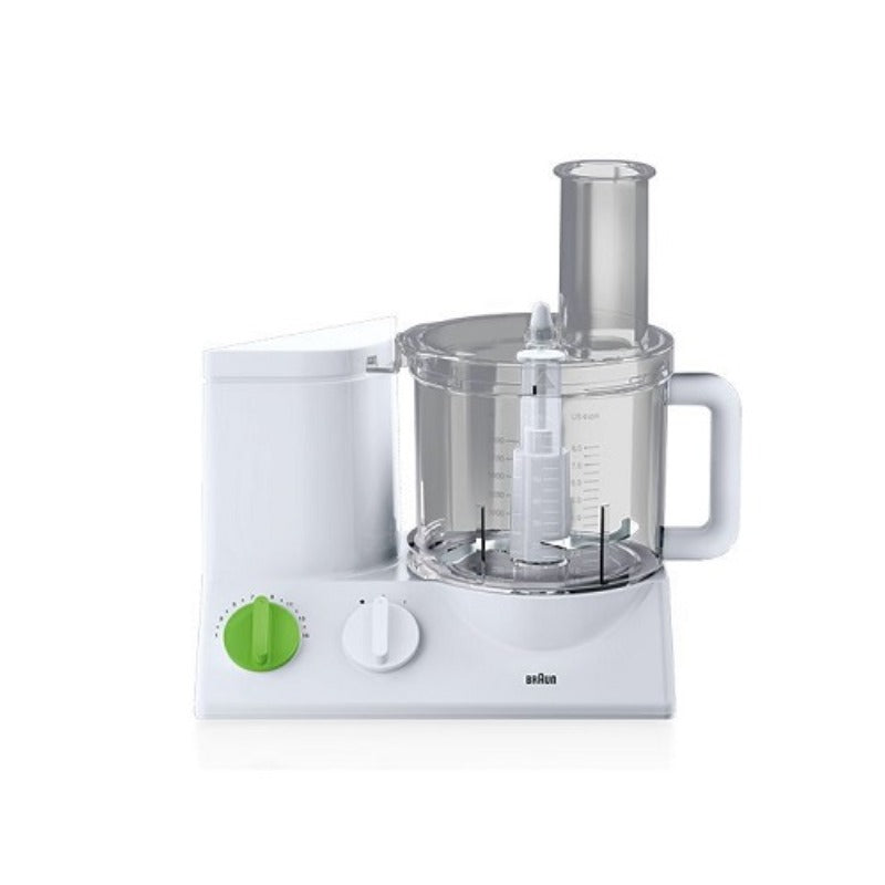 Braun FP3020 Tribute Collection Food Processor, 600 Watt - White
