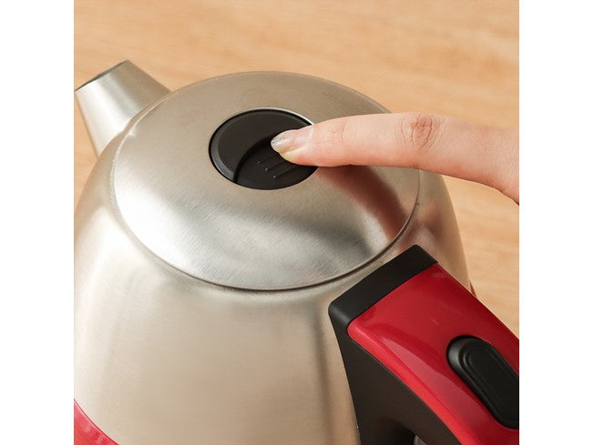 Swiss Pro+ Retro Kettle 1.7L - 2250W - Red SP-WK2250.R